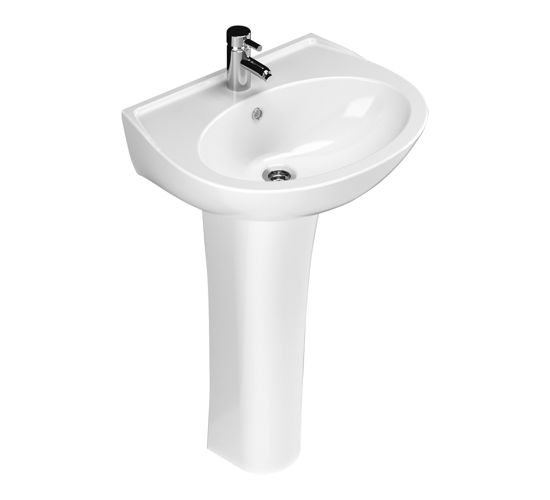 Polo Lavabo 55 cm Kolon Ayak