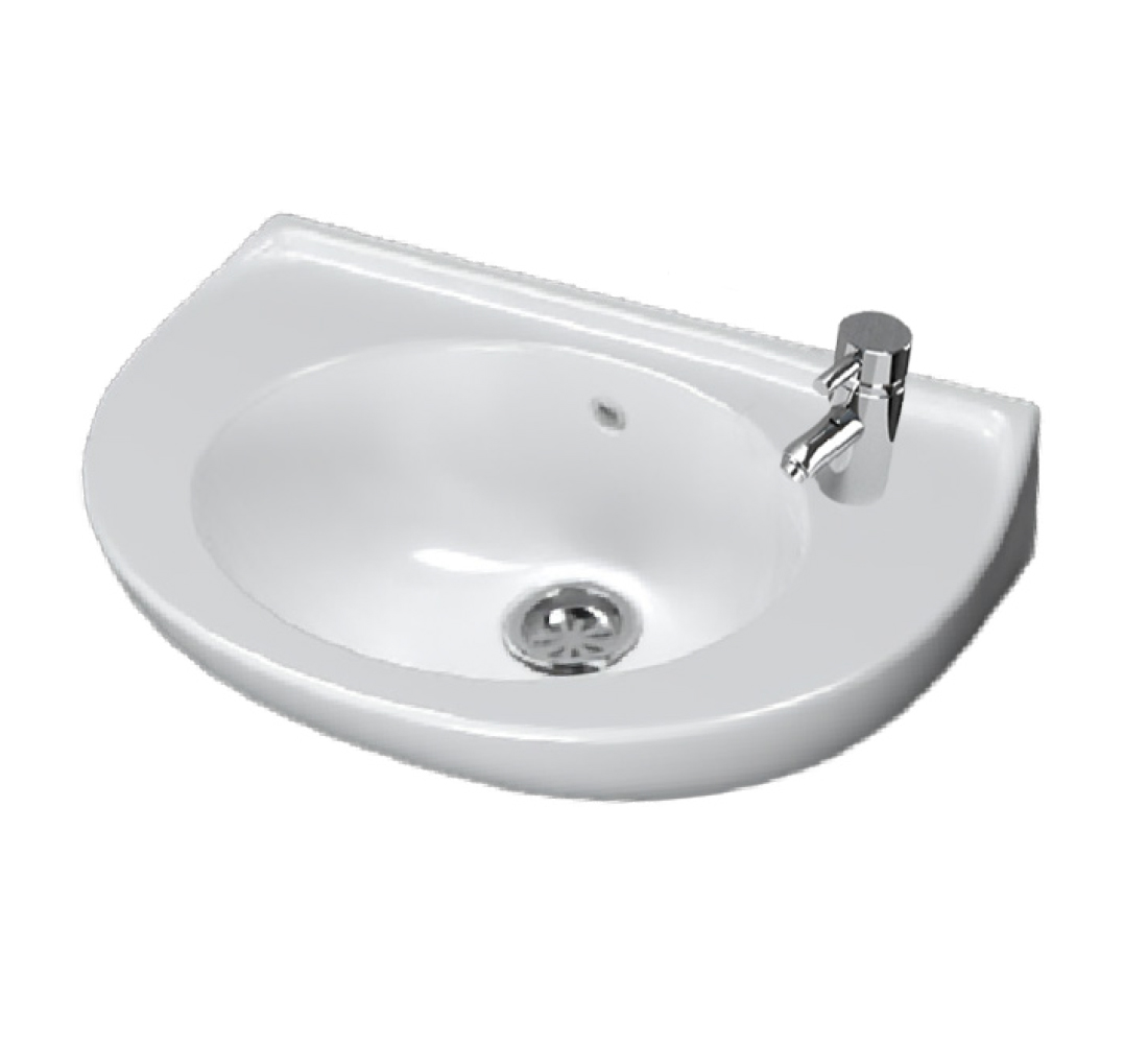 28 x 45 cm Oval Lavabo