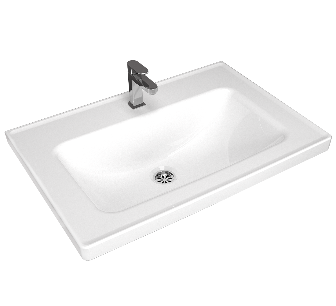 Safir Etajerli Lavabo 65 cm