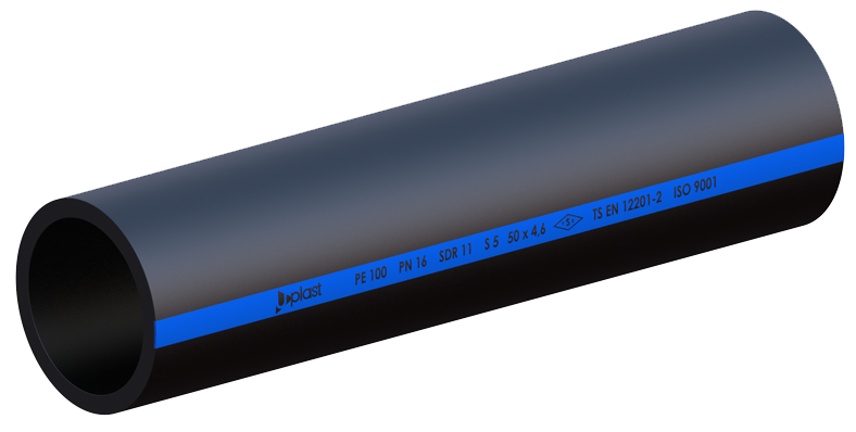 PE 100 (Polietilen) Borular